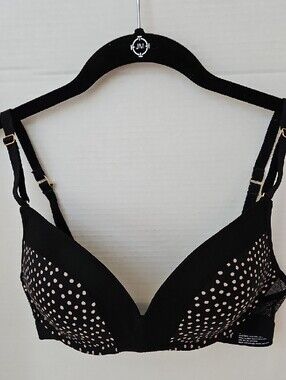Lively | NWOT Women's Black Polka Dot Unlined  Racerback Bra 32D